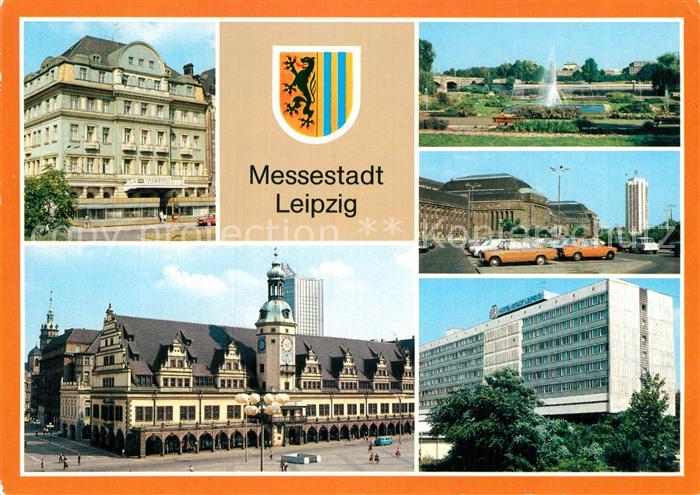 LEIPZIG Sachsen Interhotel International Altes Rathaus Dt Hochschule fuer Koerpe