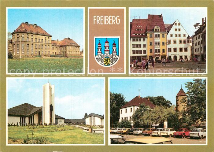 Freiberg Sachsen Bergakademie Karl Kegel Bau Obermarkt Mormonen Tempel Amtshaeus