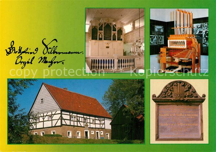 Nassau Erzgebirge Gottfried Silbermann Orgelmodell Geburtshaus Gedenktafel