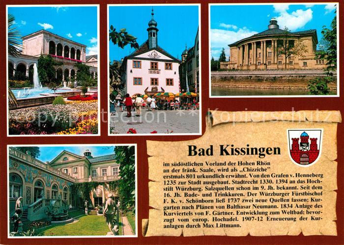 Bad Kissingen Arkadenbau Rathaus Regentenbau Schmuckhof