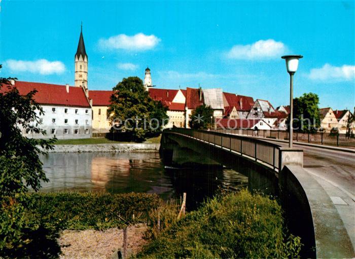Lauingen Donau Teilansicht