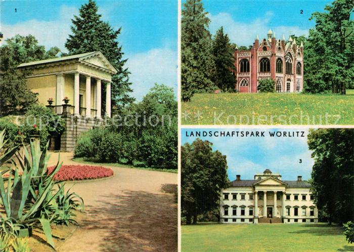 Woerlitz Floratempel Gotisches Haus Schloss