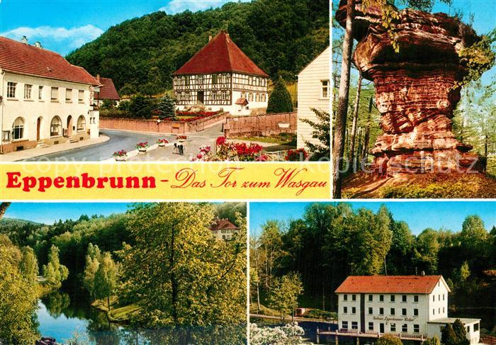 Eppenbrunn Marktplatz Felsen Kurhaus Eppenbrunner Weiher