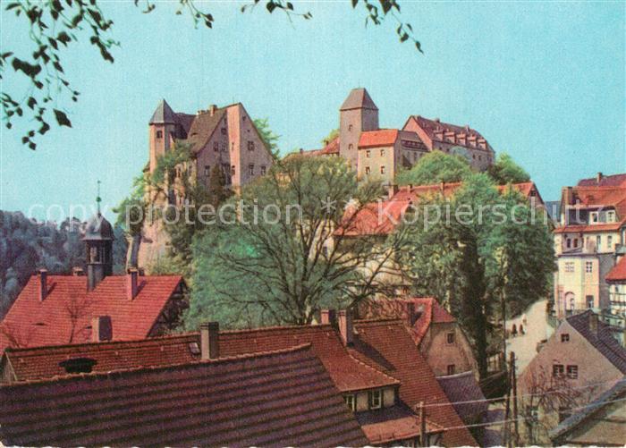 Hohnstein Saechsische Schweiz Schloss Kirche