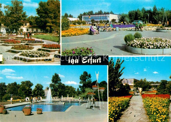 Erfurt IGA Rosengarten Festplatz Wasserachse Zentralgaststaette