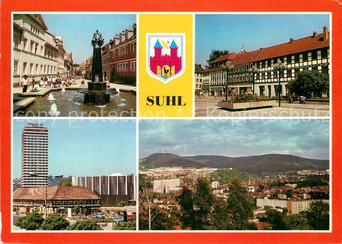 Suhl Thueringer Wald Steinweg Waffenmuseum Lautenbergblick