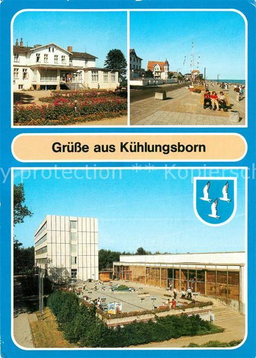Kuehlungsborn Ostseebad Ostsee Hotel Strandpromenade FDGB Erholungsheim Ernst Gr