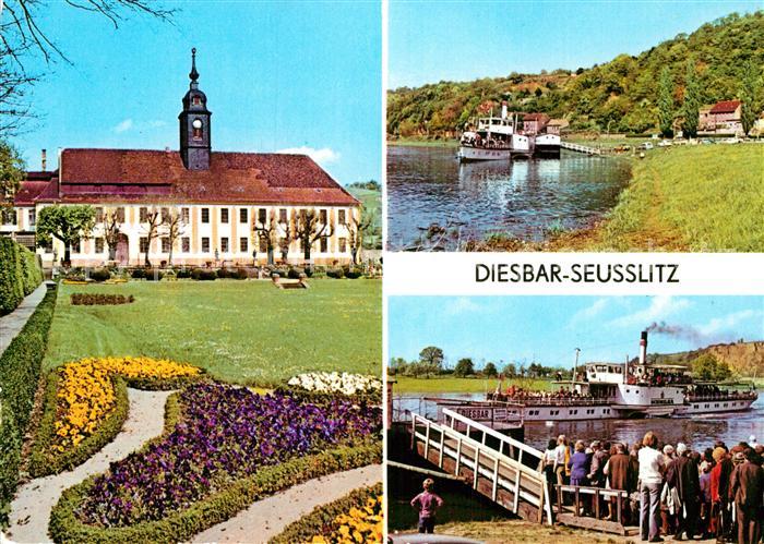 Diesbar-Seusslitz Sanatorium Schiffsanlegestelle