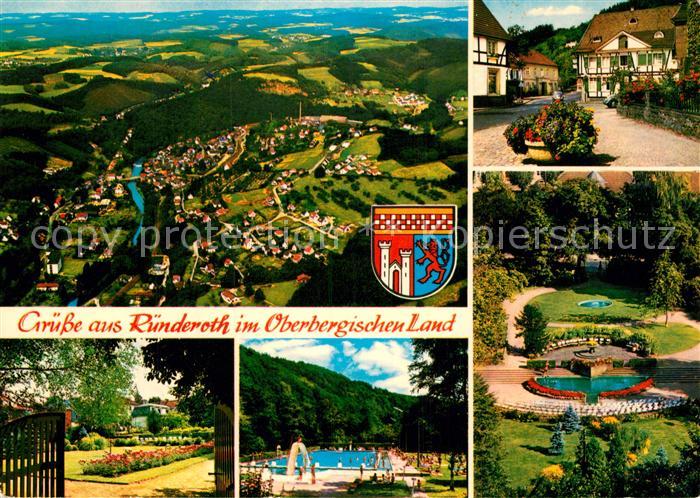 Ruenderoth Fliegeraufnahme Kurpark und Schwimmbad