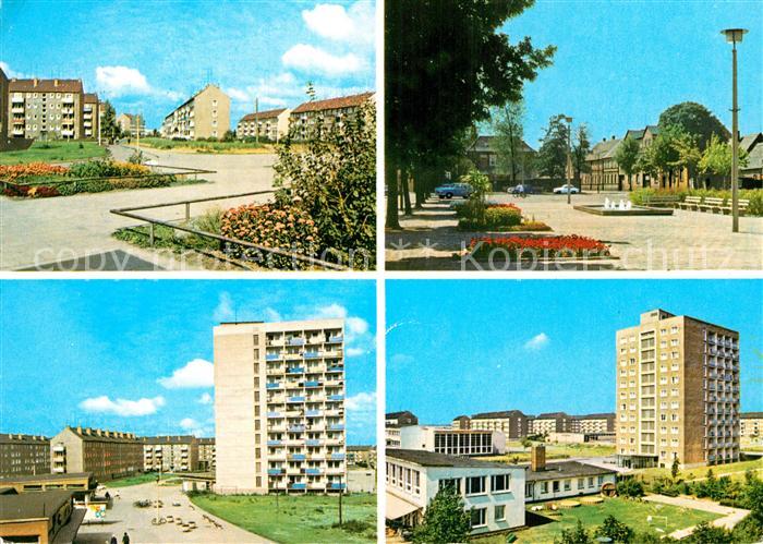 Wolfen Bitterfeld  Ortsansichten