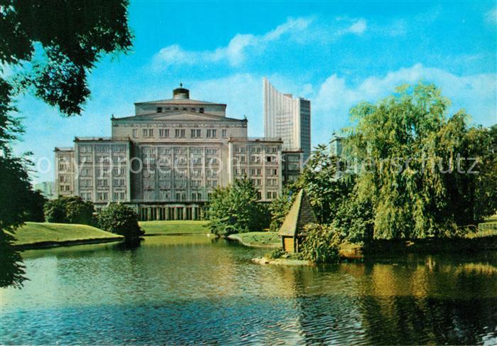 LEIPZIG Sachsen Blick zur Oper