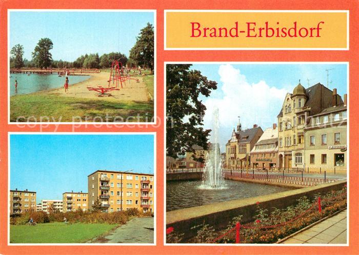 Brand-Erbisdorf Erzengler Teich Neubaugebiet an der Dr Wilhelm Kulz Strasse Mark