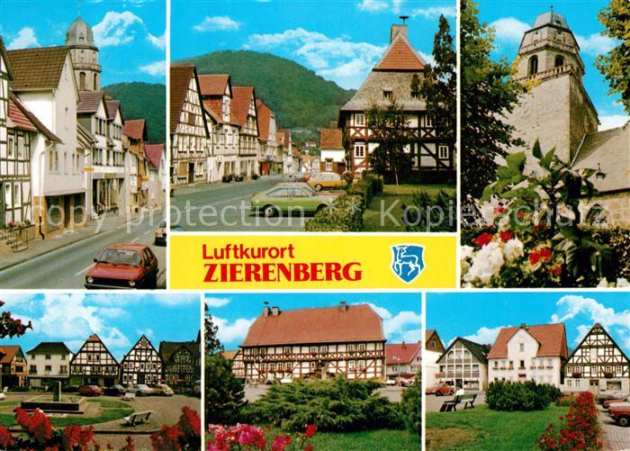 Zierenberg Orts und Teilansichten Fachwerkhaeuser