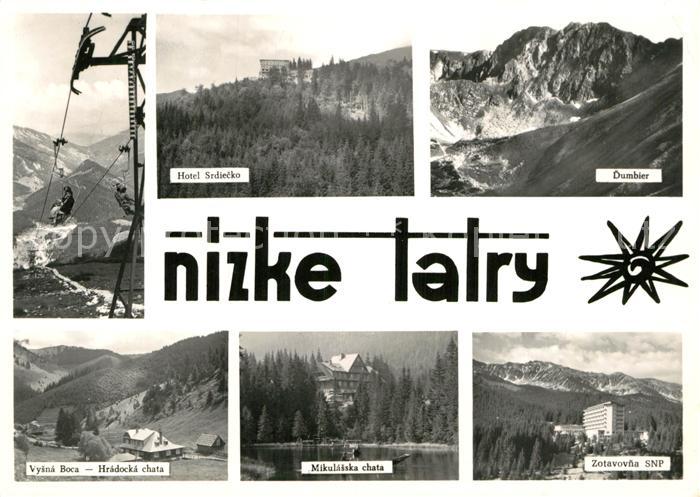 Nizke Tatry Hotel Srdiecko Dumbier Vysna Boca Hradocka chata Mikulaska chata Zot