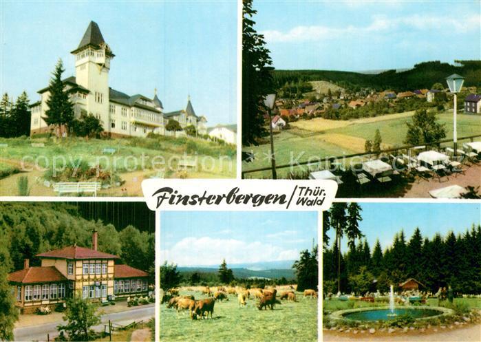 Finsterbergen Kurhaus Panorama Steigermuehle Am Rennsteig Konzertplatz