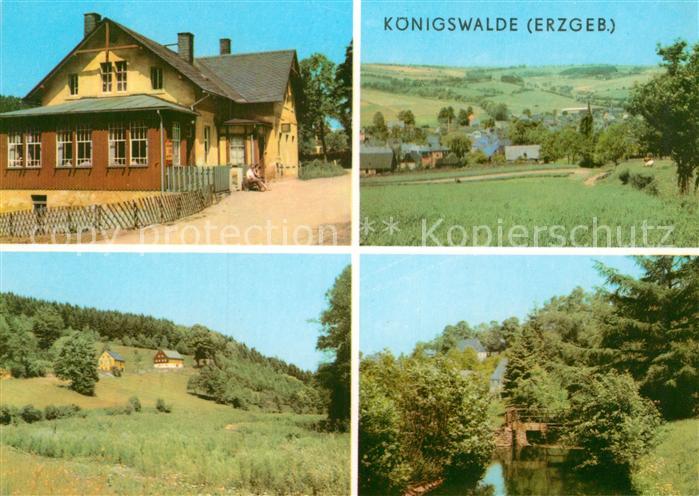Koenigswalde Erzgebirge Gasthaus Teilansichten
