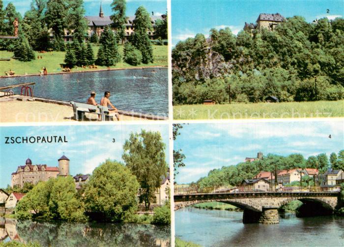 Zschopautal Wolkenstein Warmbad Schloss Zschopau Schloss Wildeck Scharfenstein S