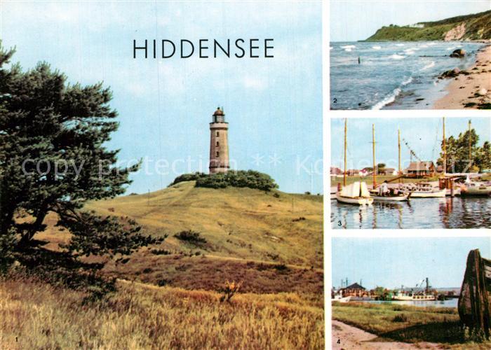 Insel Hiddensee Kloster Leuchtturm Strand Neuendorf Vitte