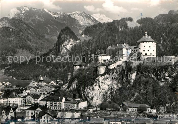 Kufstein Tirol Feste Geroldseck und Kaisergebirge