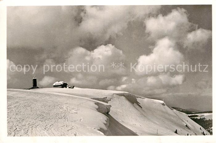 Zastler Feldberg Winter