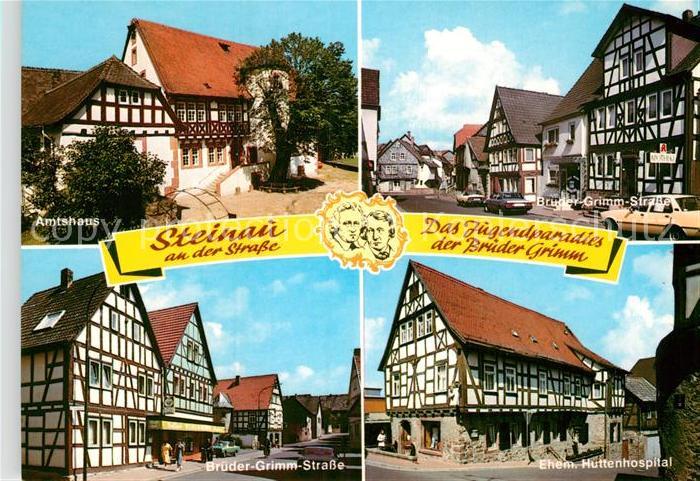 Steinau Strasse Jugendparadies Brueder Grimm Huettenhospital Amtshaus