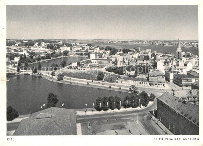 KIEL  CITY Blick vom Rathausturm