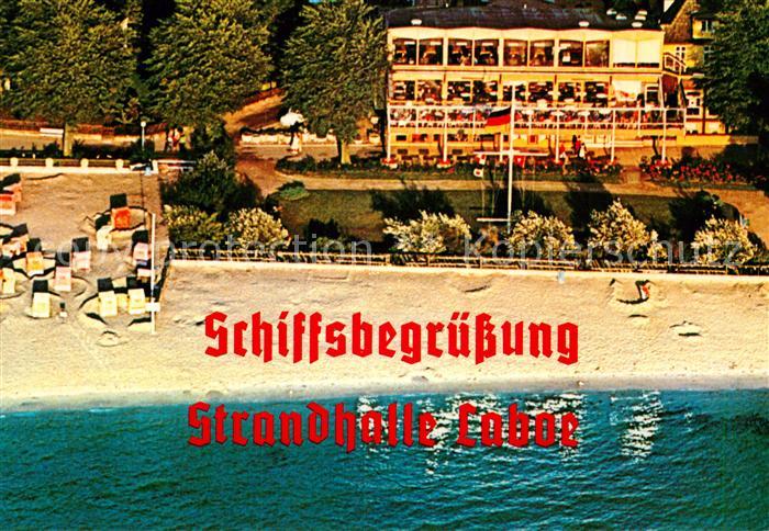 Laboe Schiffsbegruessung Strandhalle