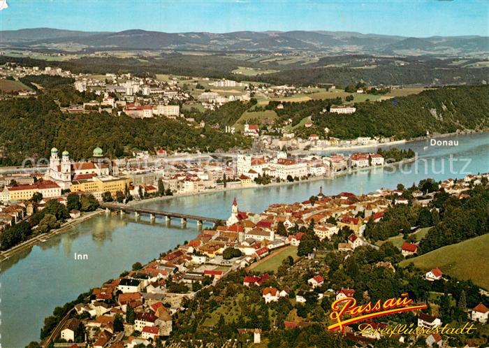 Passau Fliegeraufnahme