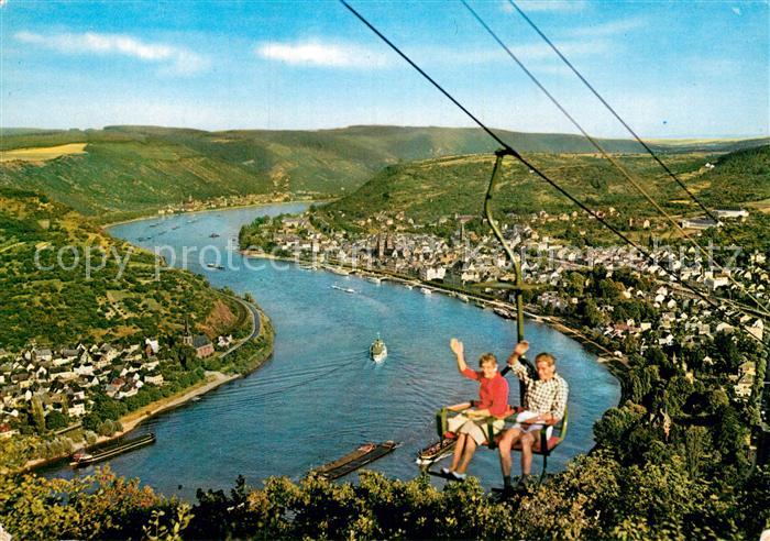 Boppard Rhein Rheinblick Seilbahn