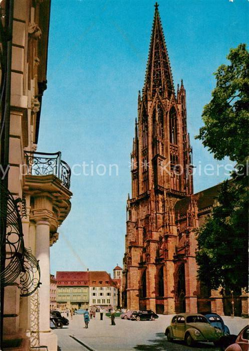 Freiburg Breisgau Marktplatz Muenster