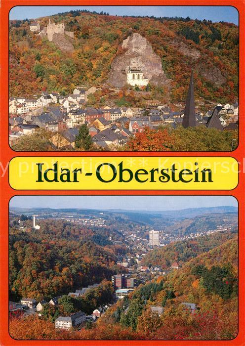 Idar-Oberstein Panorama Burgen