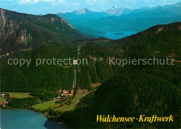 Walchensee Kraftwerk Panorama