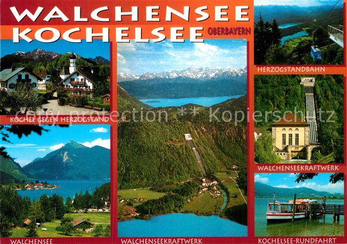 Walchensee Kochel Herzogstand Kraftwerk