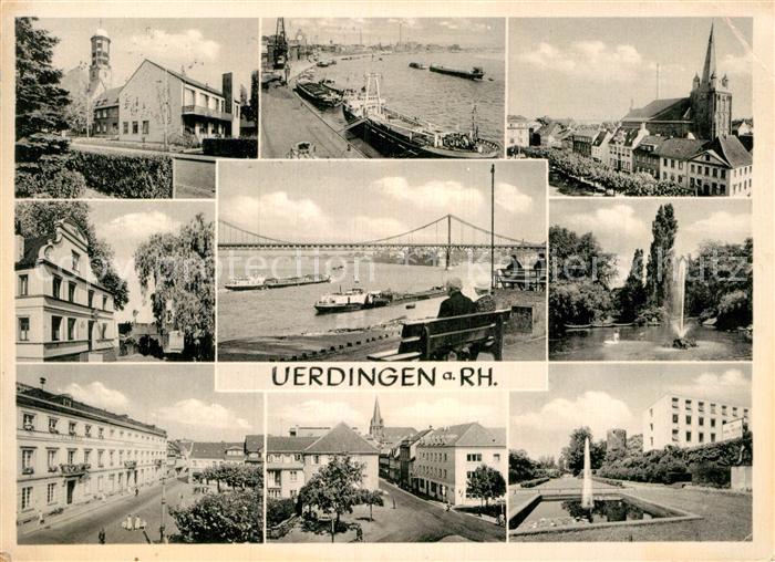 Uerdingen Rhein Stadtansichten