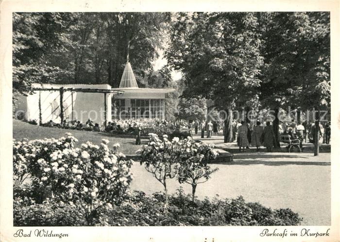 Wildungen Bad Parkcafe Kurpark