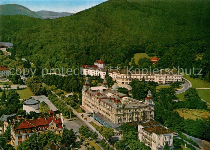 Bad Wildungen Fliegeraufnahme Kurviertel