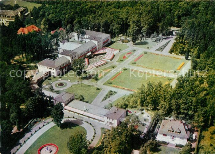 Lippspringe Bad Fliegeraufnahme Kaiser Karls Park Kurhaus