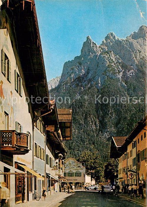 Mittenwald Karwendel Tirol Hochstrasse Viererspitze