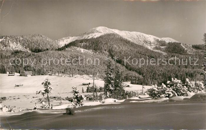 Reit Winkl Winkelmoos mit Duernbachhorn