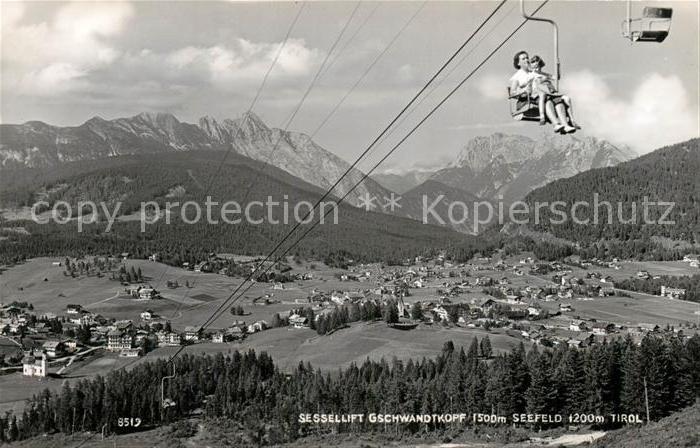 Seefeld Tirol Sessellift Gschwandkopf