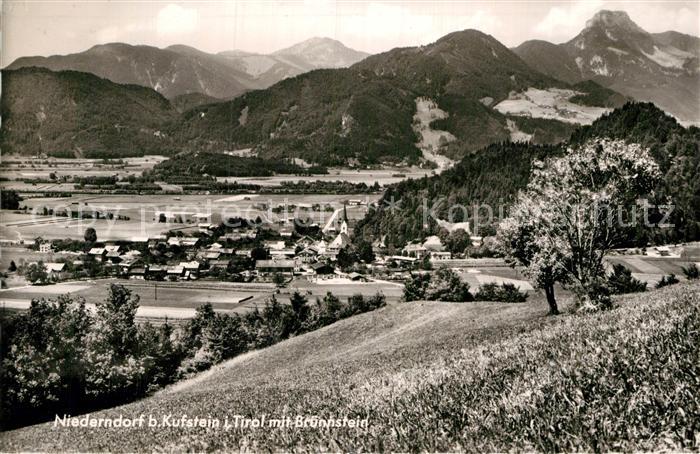 Niederndorf Kufstein Teilansicht mit Brunnstein