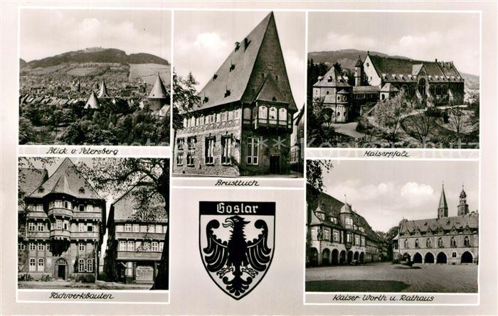 Goslar Kaiserpfalz Rathaus Kaiser Worth Brusttuch
