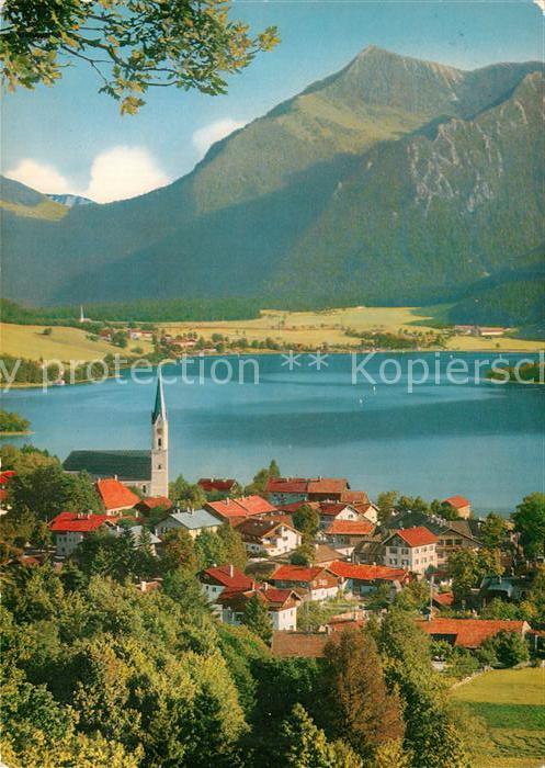 Schliersee Blick zur Brecherspitze