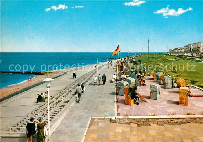 Norderney Nordseebad Promenade