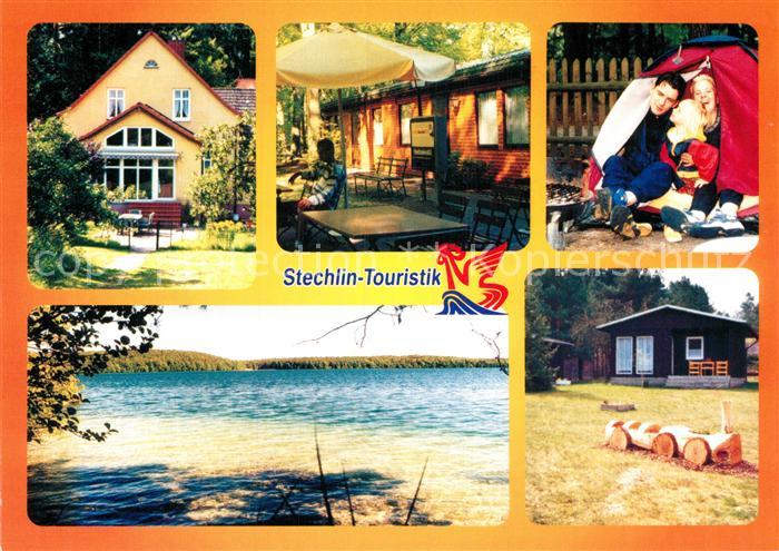 Neuglobsow Stechlin Touristik Campingplatz Bungalows Fahrradverleih