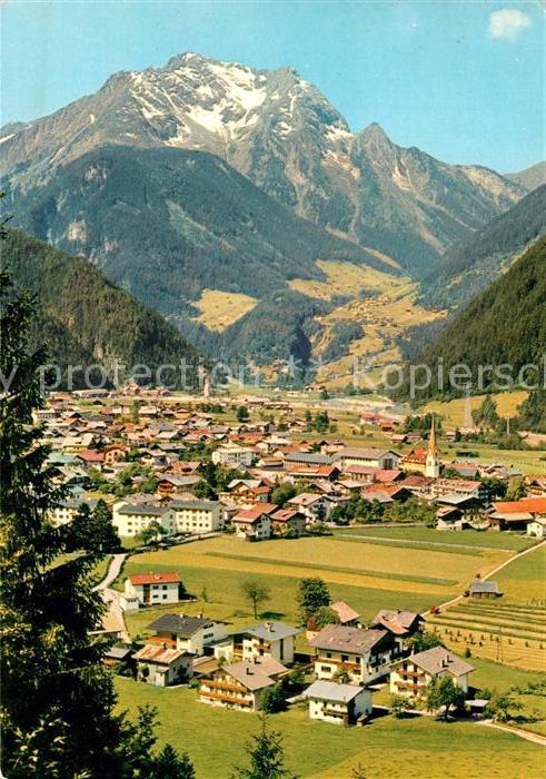 Mayrhofen Zillertal Gesamtansicht Gruenberg