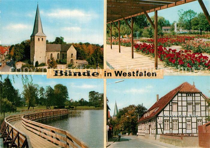 Buende Westfalen Evangelische Lutherische Kirche Steinmeister Park Freibad Teich