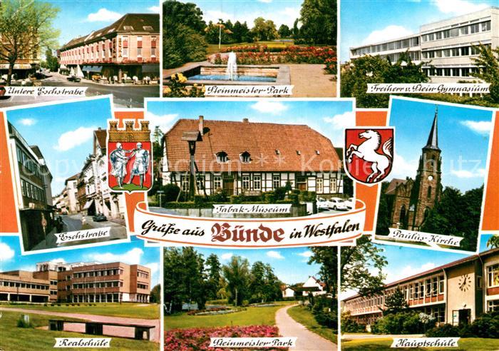 Buende Westfalen Freiherr von Stein Gymnasium Realschule Steinmeister Park Haupt