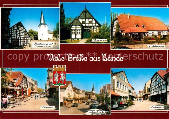 Buende Westfalen Tabackmuseum Laurentiuskirche Bahnhofstrasse Dammhaus