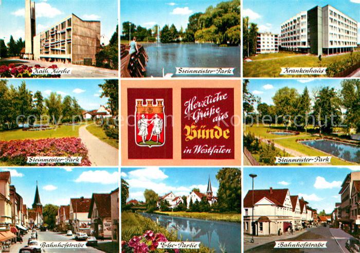 Buende Westfalen Krankenhaus Katholische Kirche Else Partie Steinmeister Park